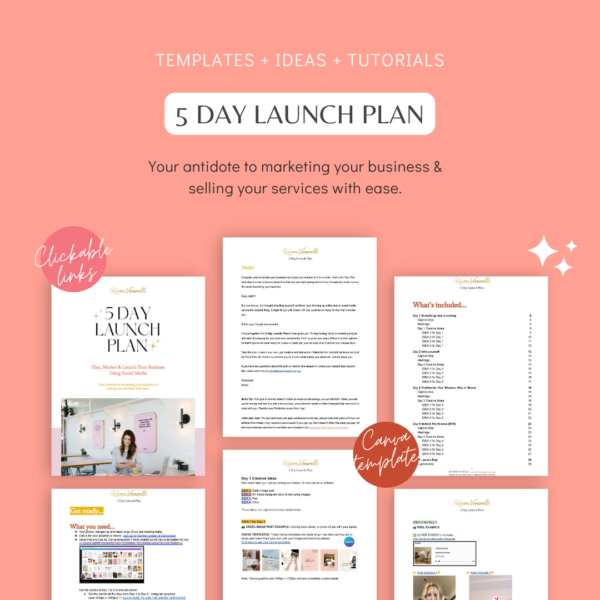 5 Day Launch Plan - Launch Your Business Using Social Media - Image 5