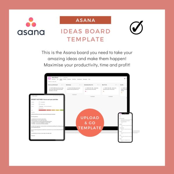 Asana ideas board template