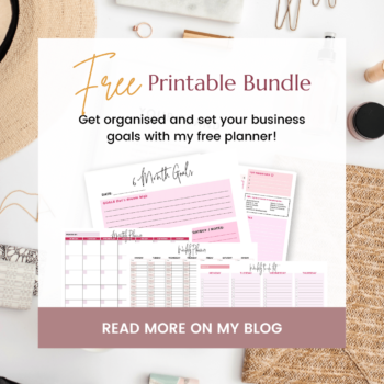 Free Printer Planner Bundle Template