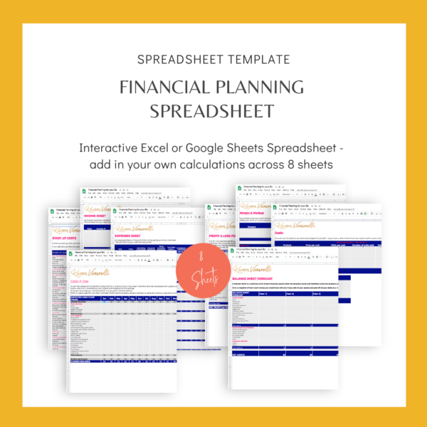 FINANCIAL PLANNING SPREADSHEET TEMPLATE