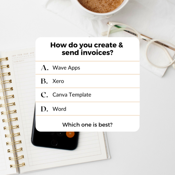 How do you create and send invoices