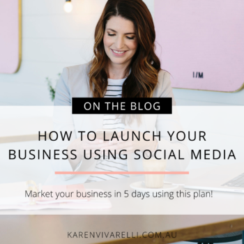 How to launch your business using social media