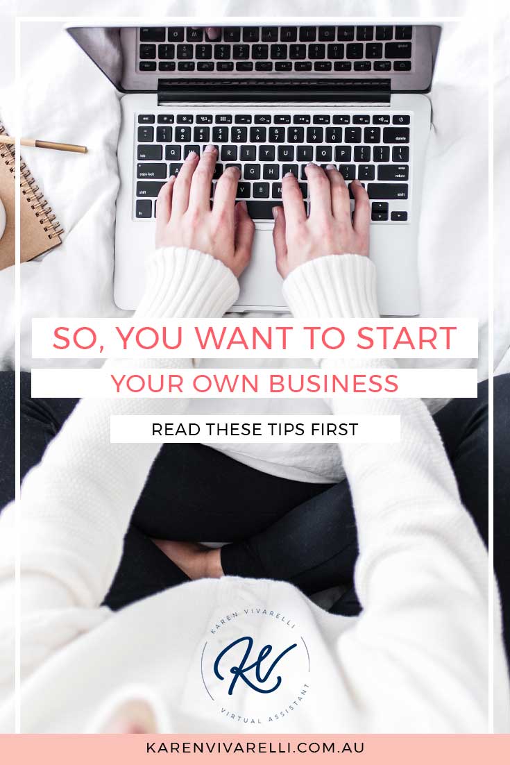 Are you ready to start your own business? Read these tips to help you start!