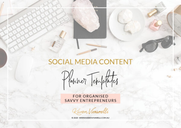 Social Media Content Planner Templates