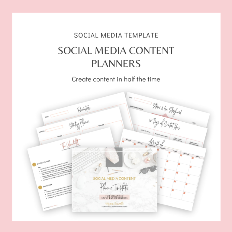 Social Media Content Planners